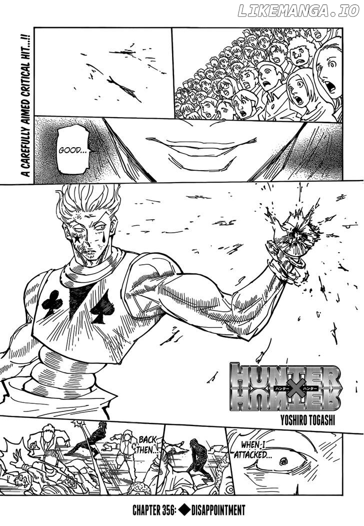 Hunter x Hunter, Chapter 356 image 01
